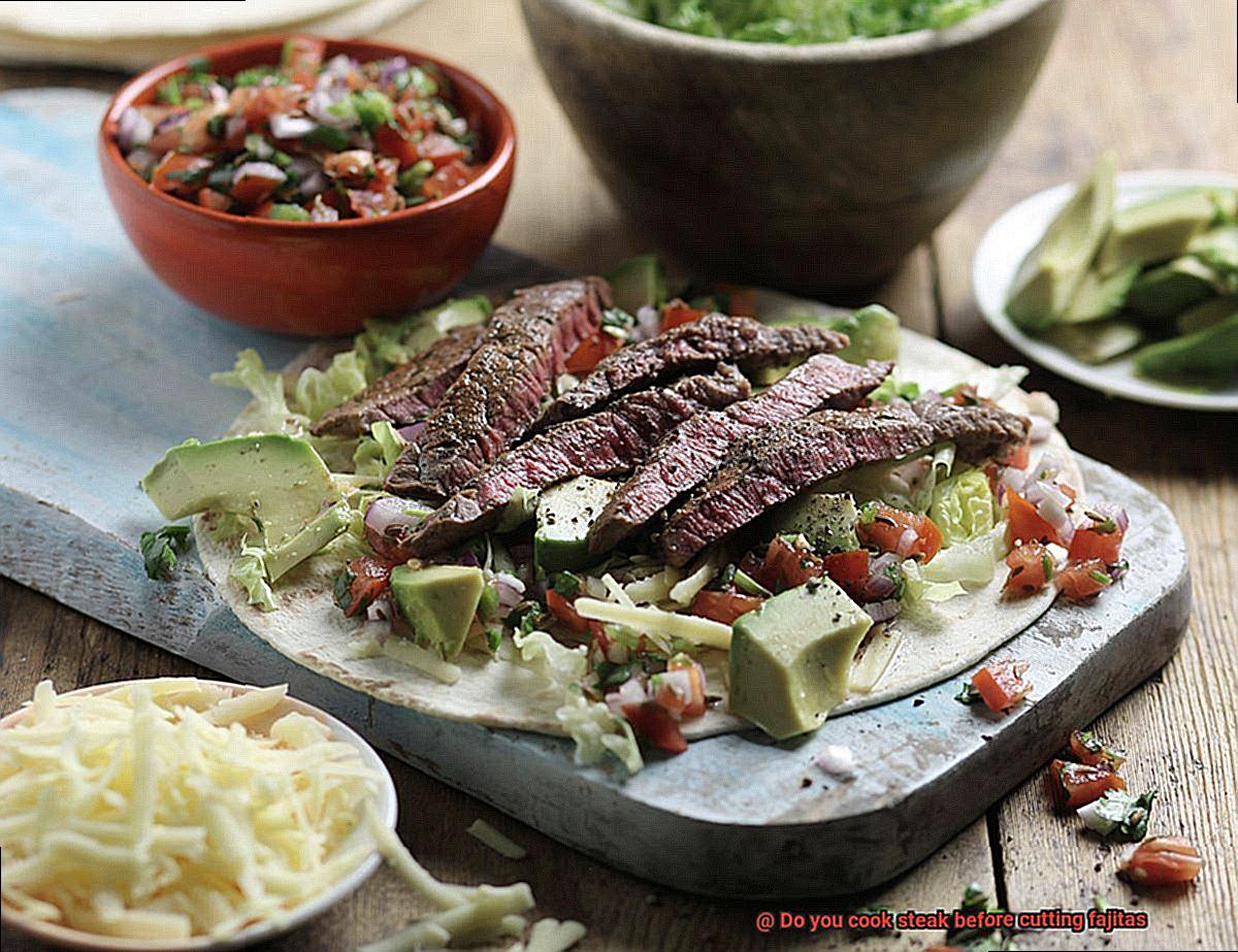 Do you cook steak before cutting fajitas-5