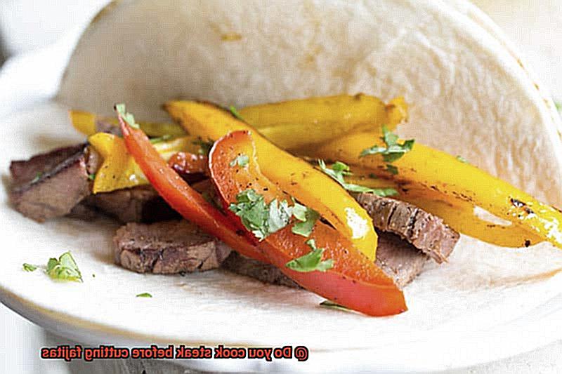 Do you cook steak before cutting fajitas-9