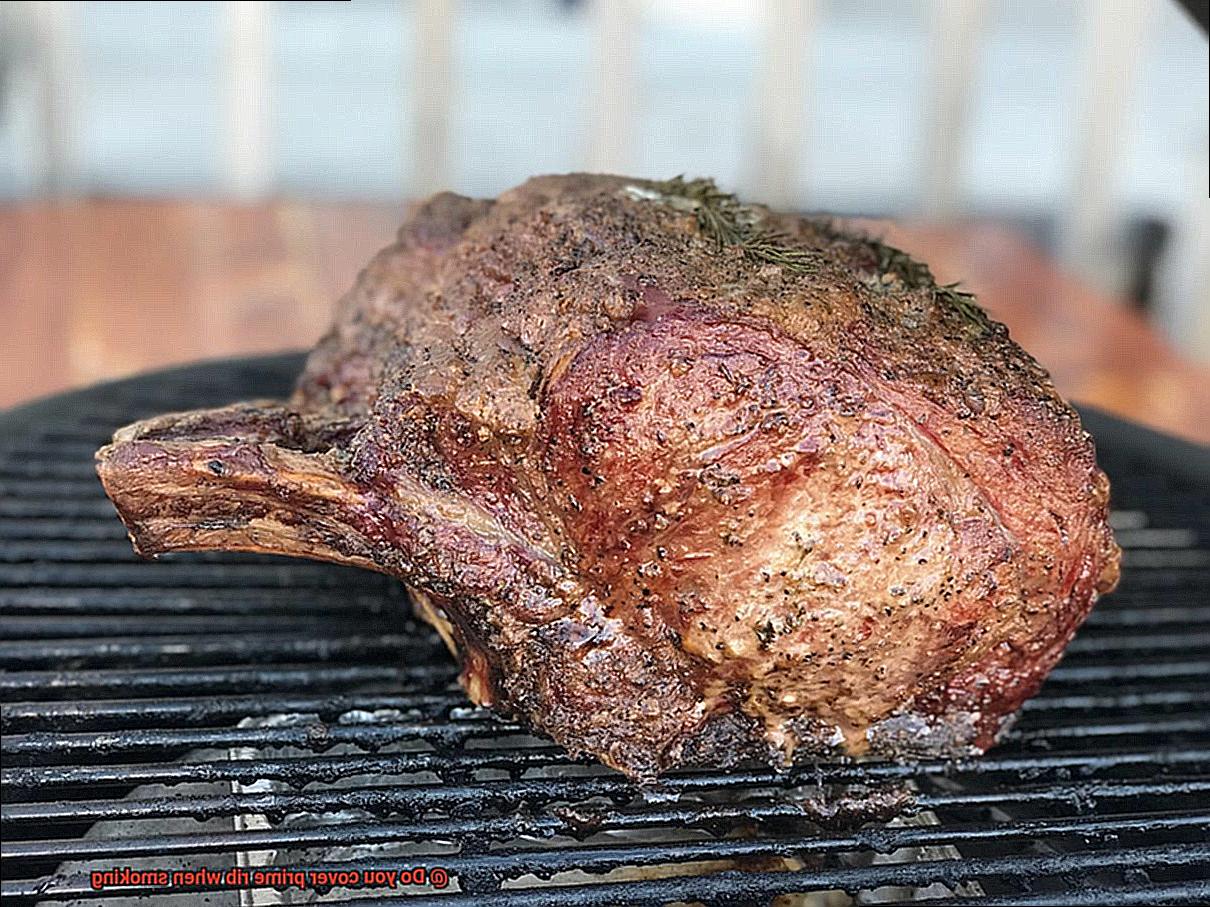 Do you cover prime rib when smoking-8
