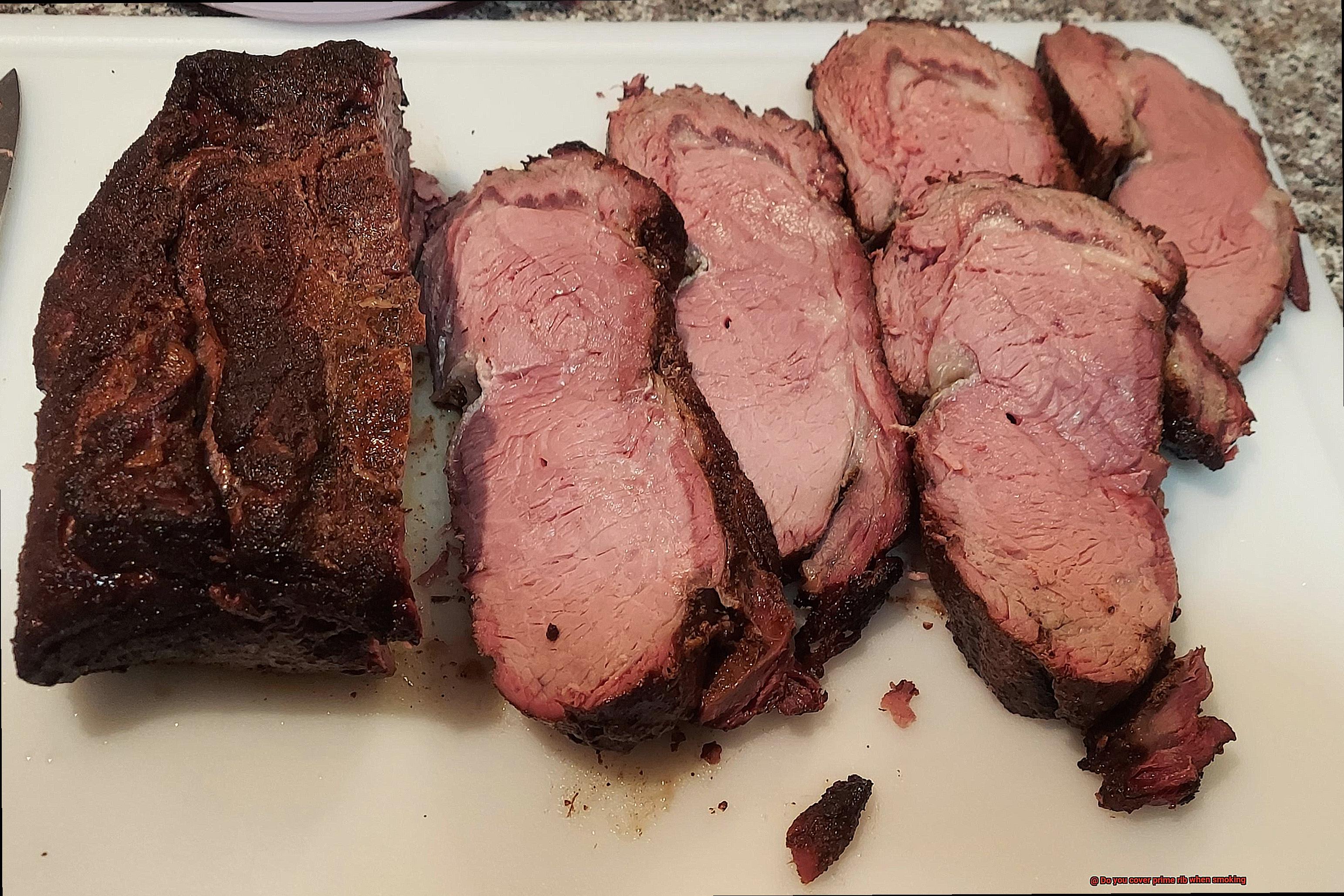 Do you cover prime rib when smoking-7