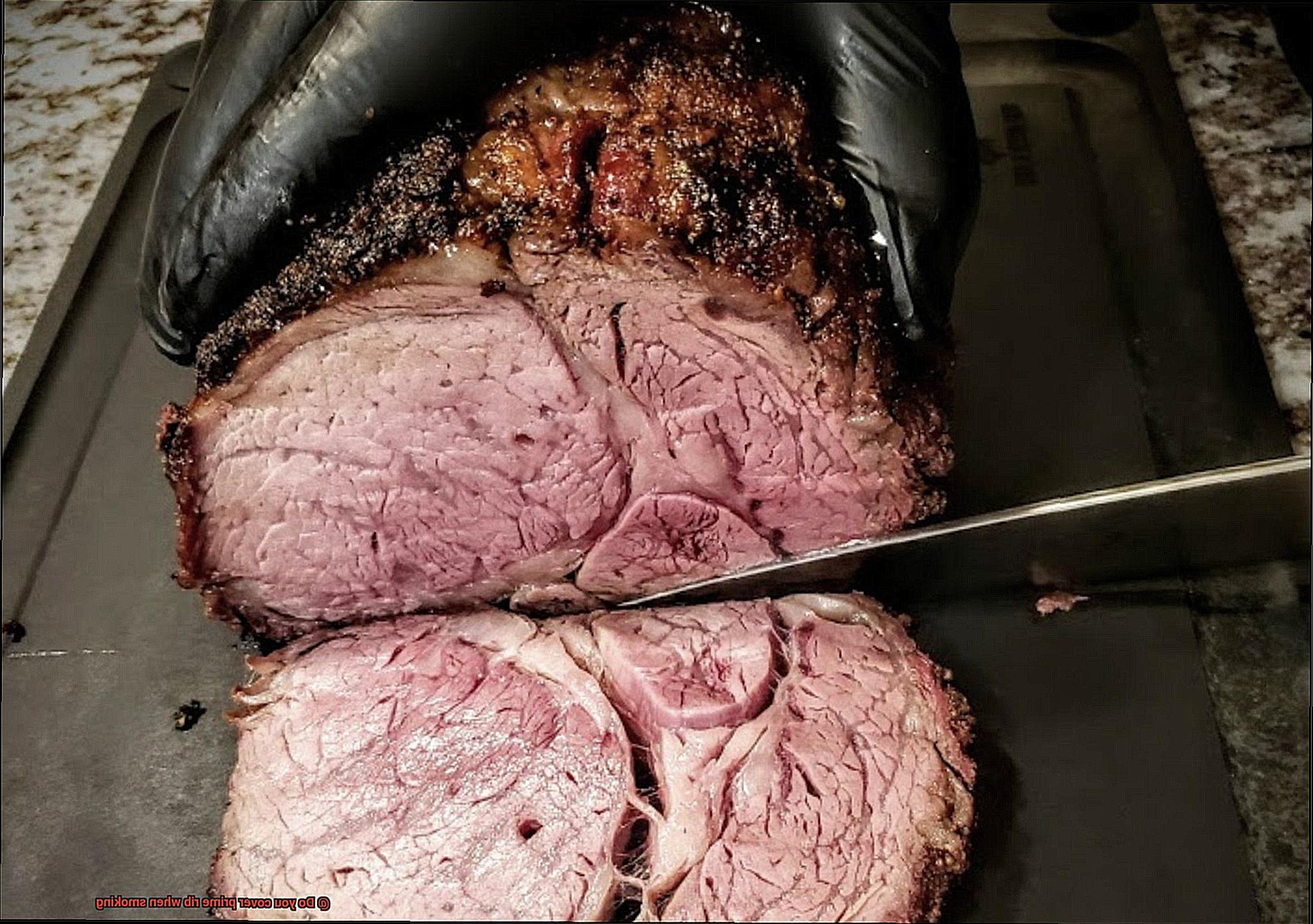 Do you cover prime rib when smoking-4
