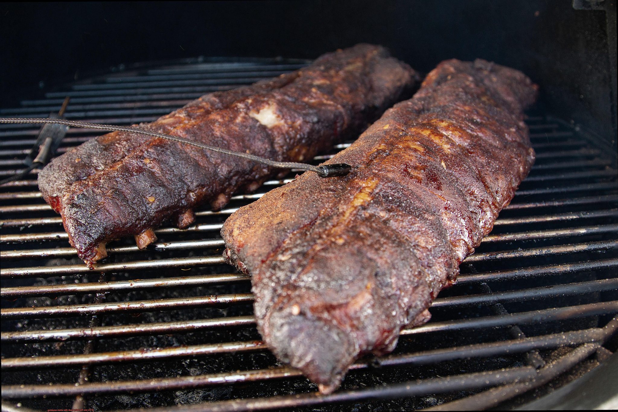 Do you flip baby back ribs when smoking? Pastime Bar And Grill