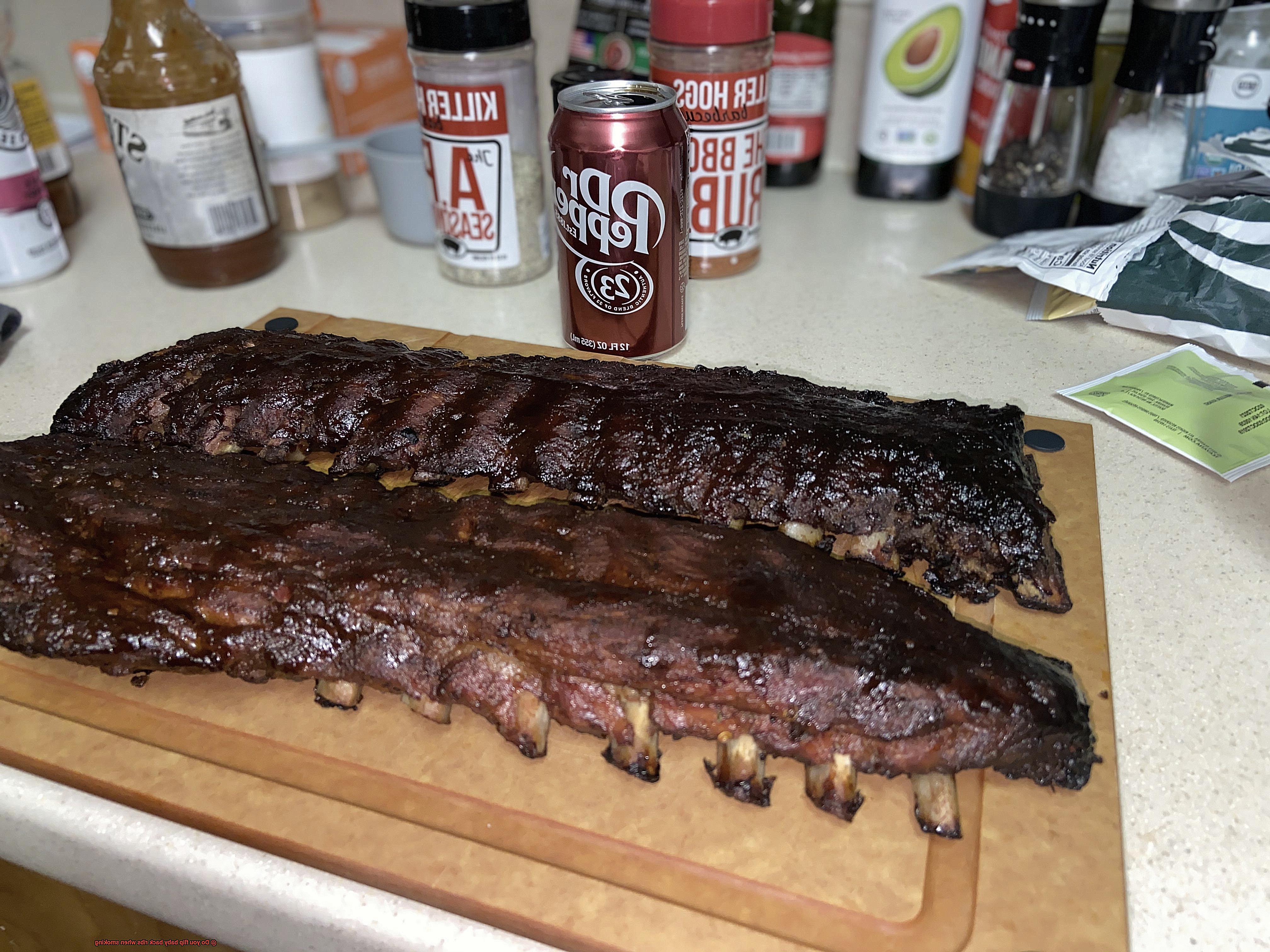 Do you flip baby back ribs when smoking-5