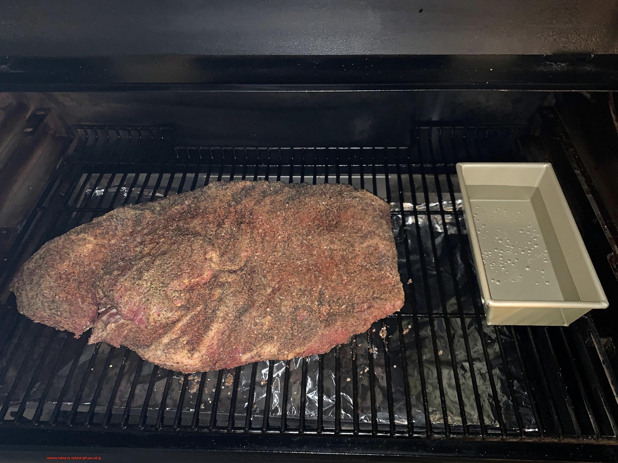 Do you flip brisket on pellet smoker? Pastime Bar And Grill