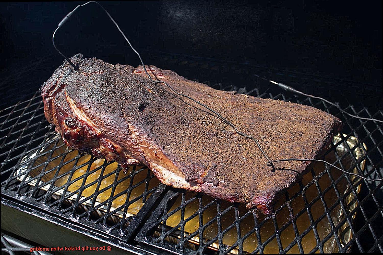 Do you flip brisket when smoking-6