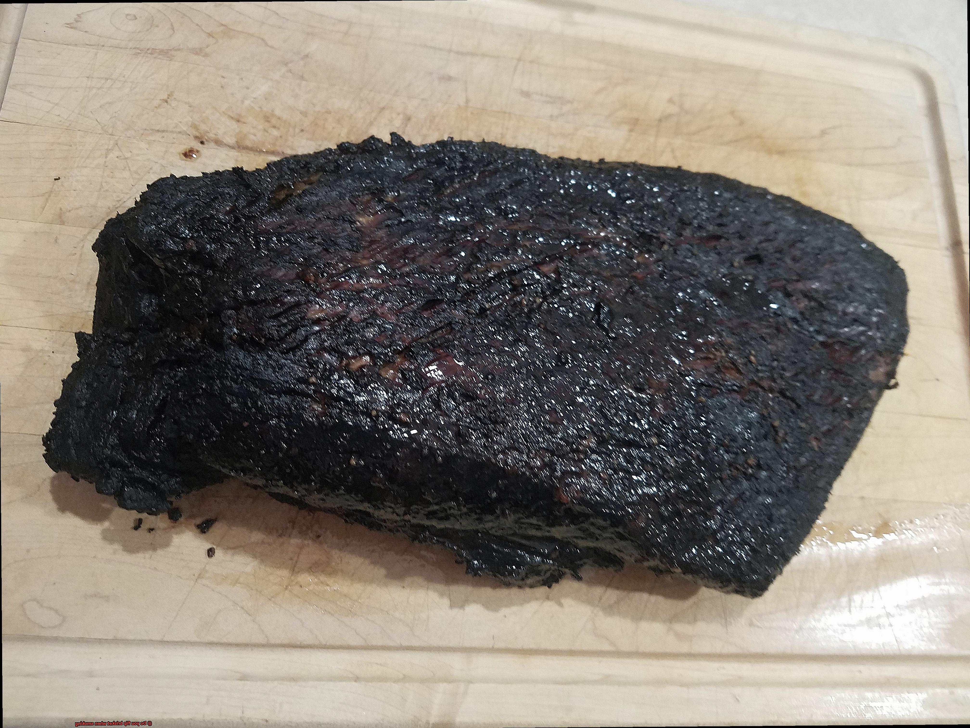 Do you flip brisket when smoking-7