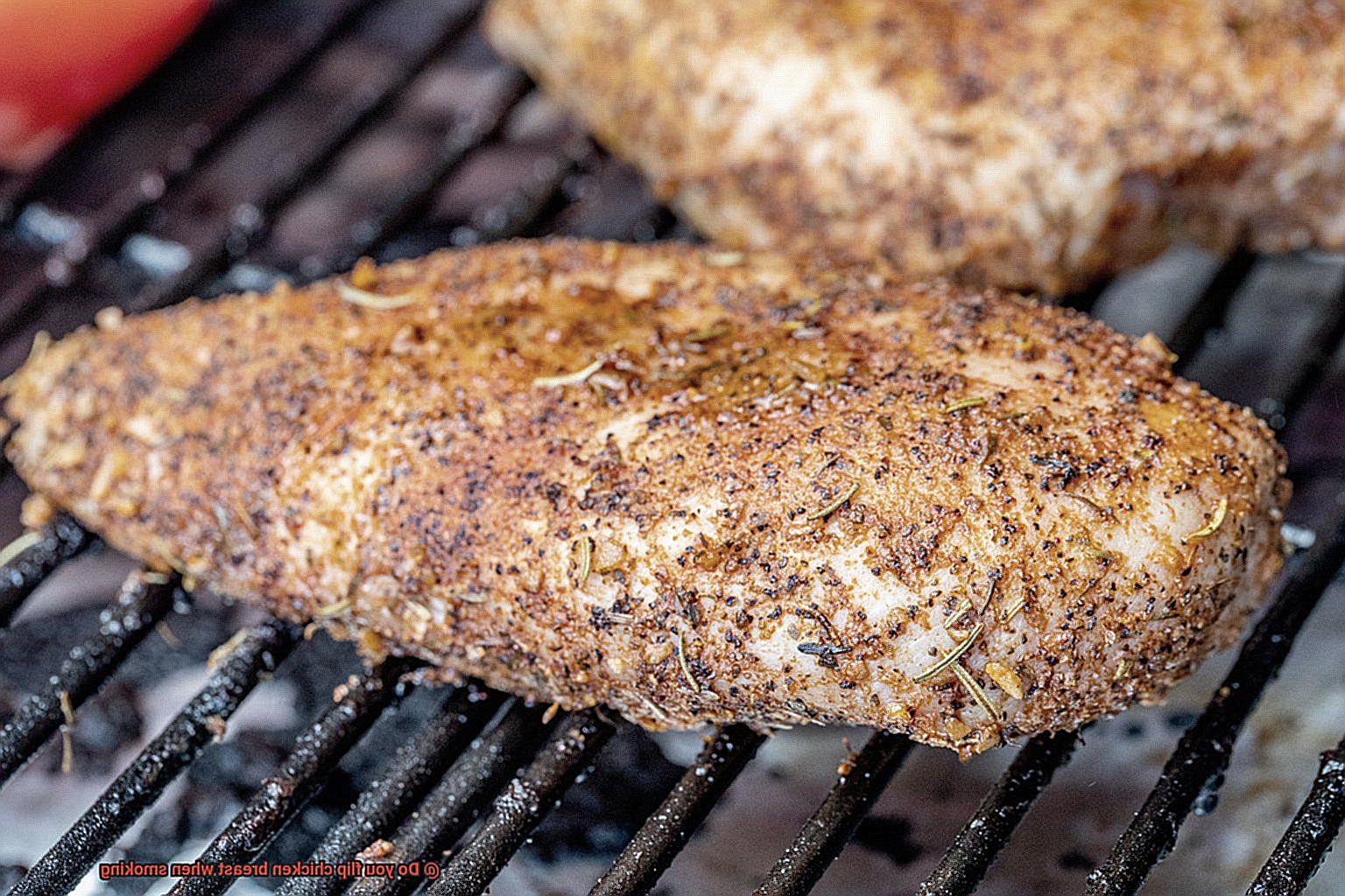 Do you flip chicken breast when smoking-6