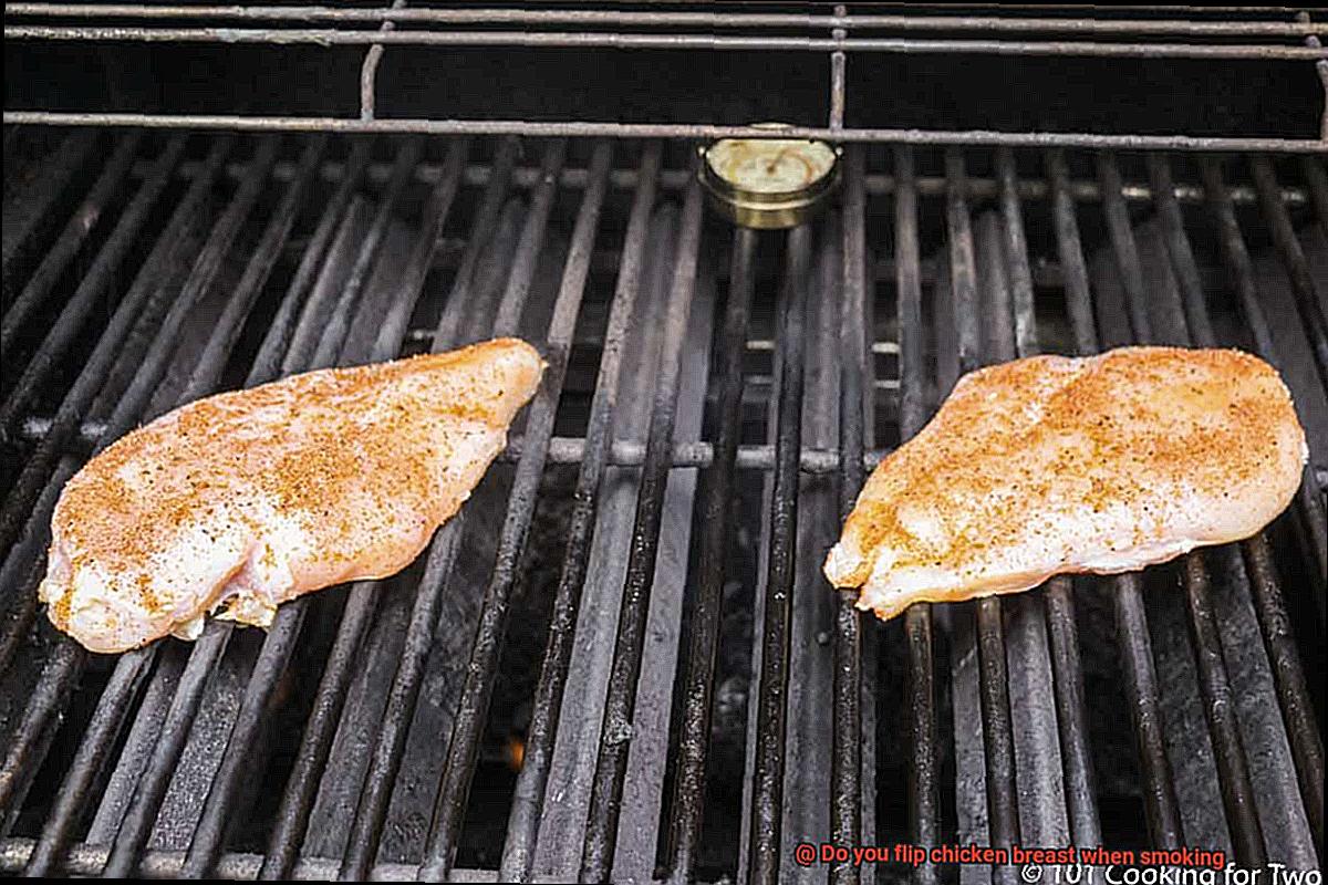 Do you flip chicken breast when smoking? Pastime Bar And Grill