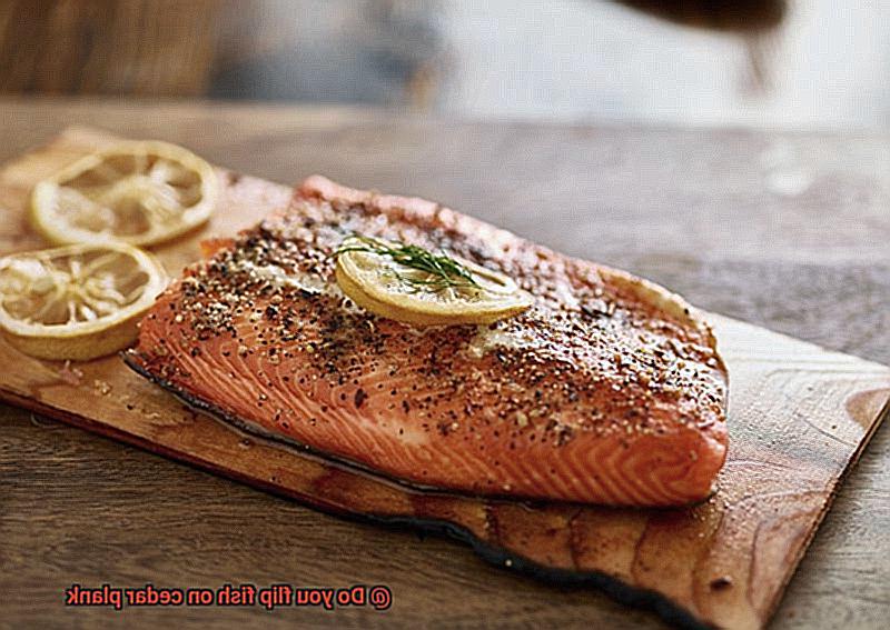 Do you flip fish on cedar plank-7