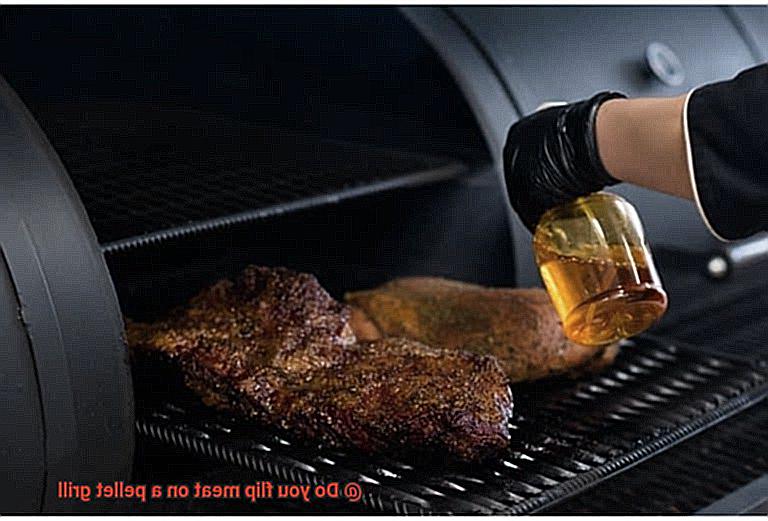Do you flip meat on a pellet grill-5