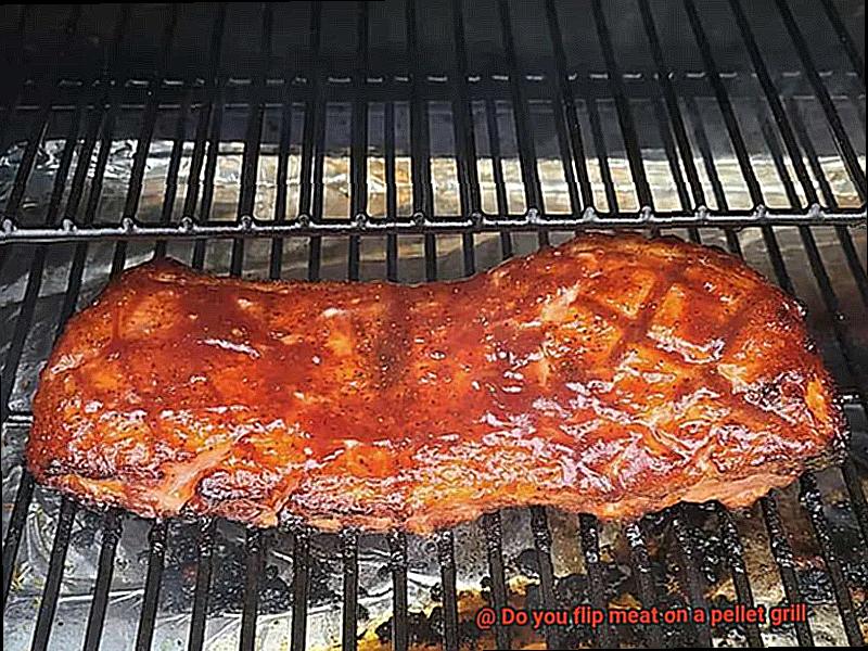 Do you flip meat on a pellet grill-3