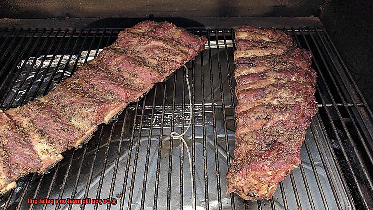 Do you flip meat on a pellet grill-7