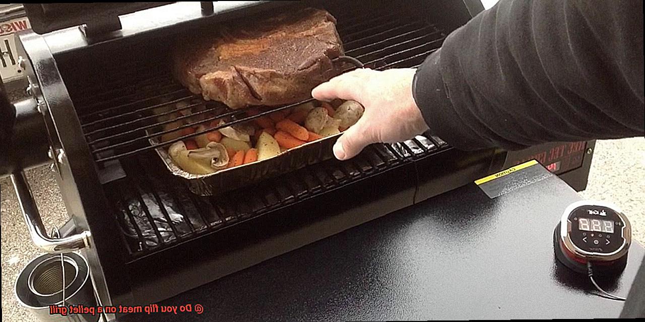 Do you flip meat on a pellet grill-2