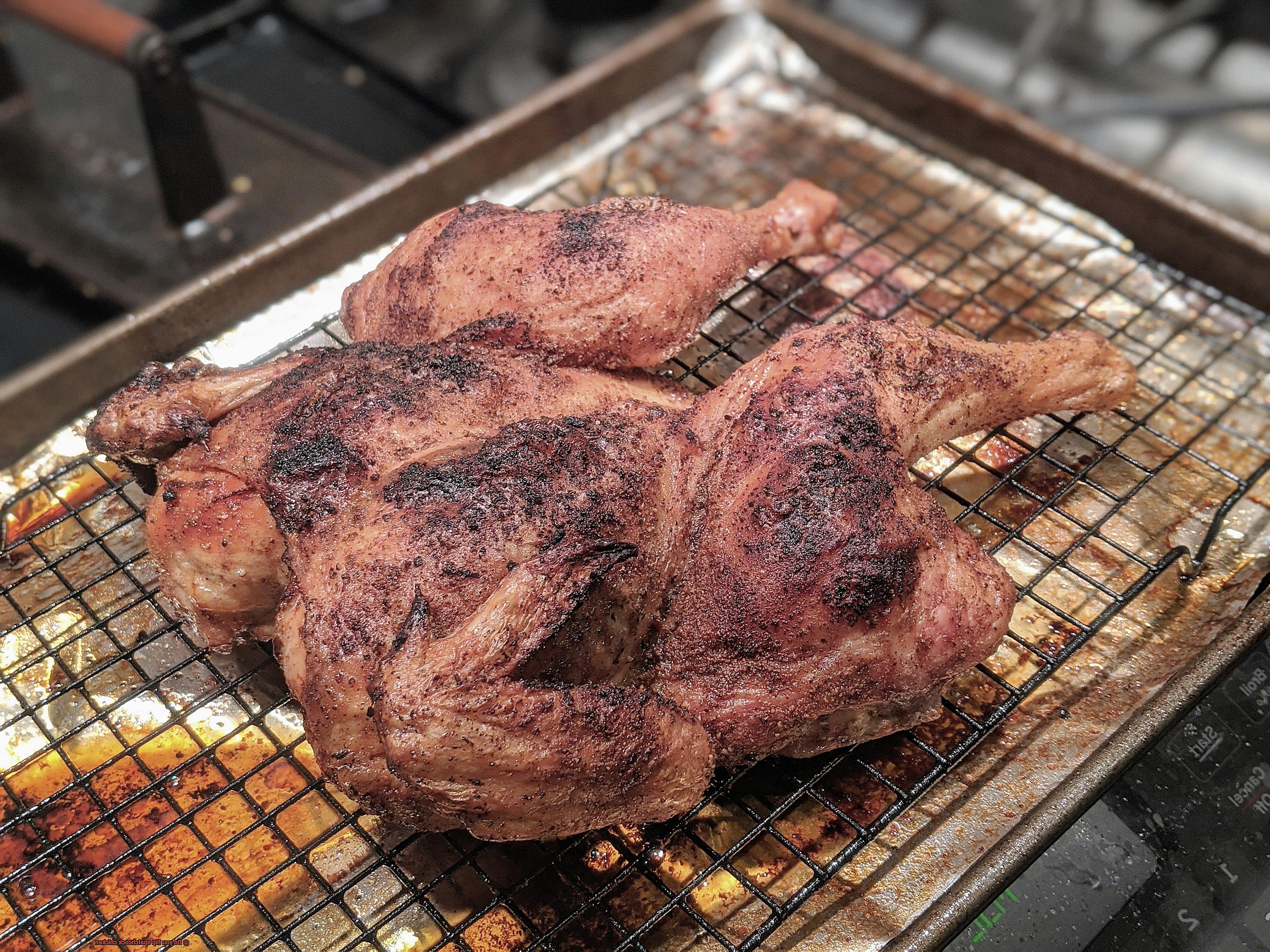 Do you flip spatchcock chicken-7