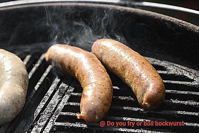 Do you fry or boil bockwurst-7
