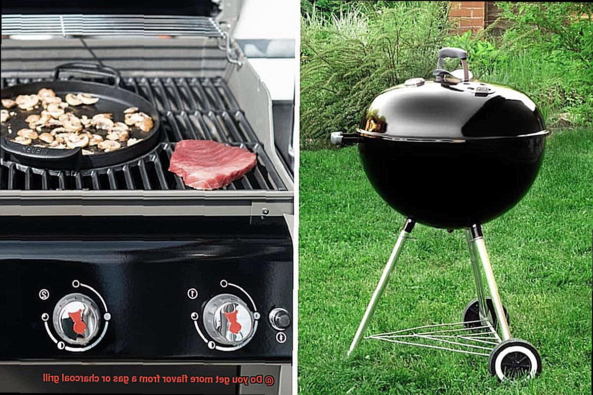 Do you get more flavor from a gas or charcoal grill? Pastime Bar And