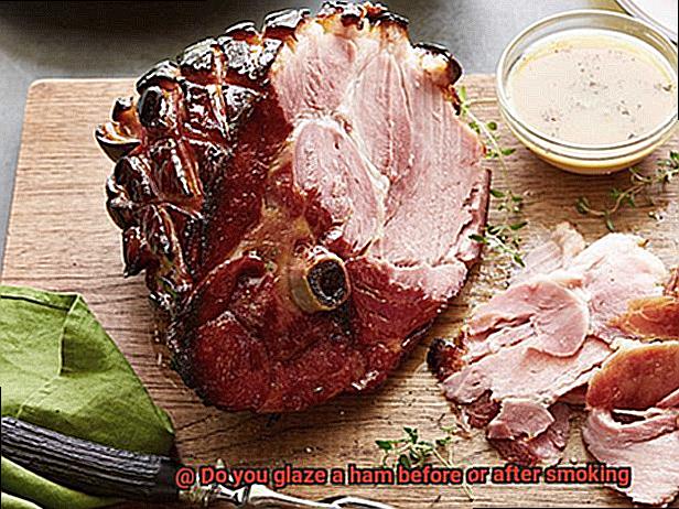 Do you glaze a ham before or after smoking-3
