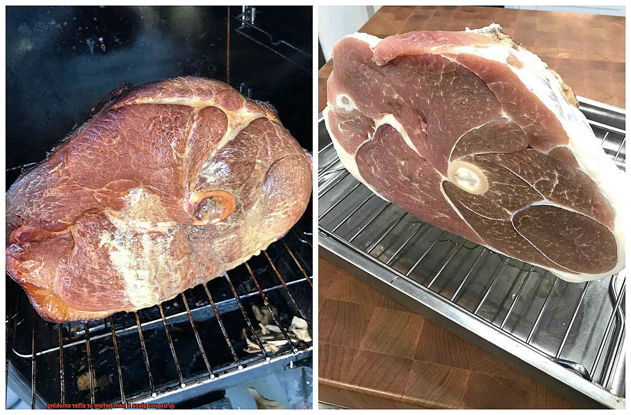 Do you glaze a ham before or after smoking-4