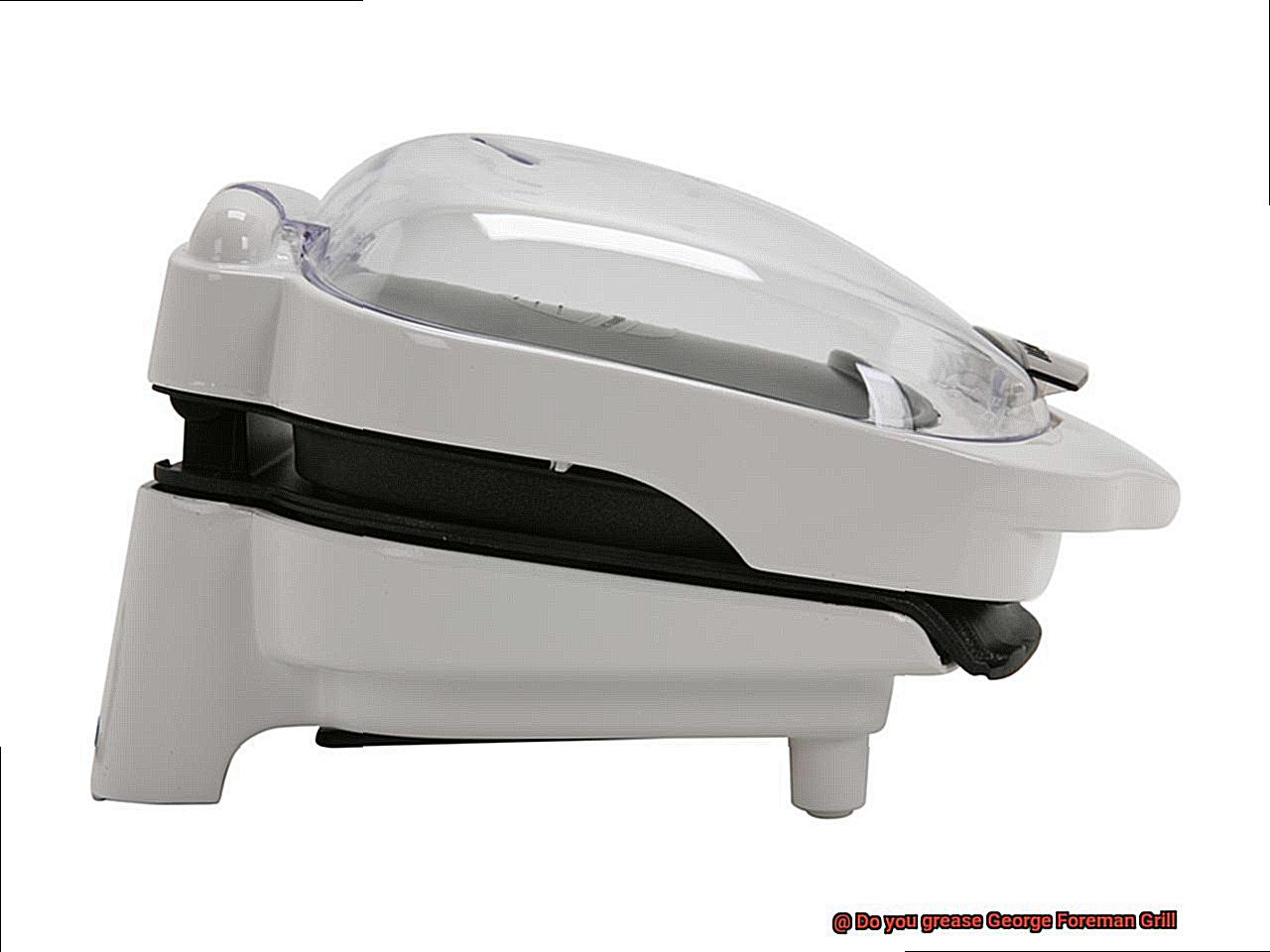 Do you grease George Foreman Grill-3