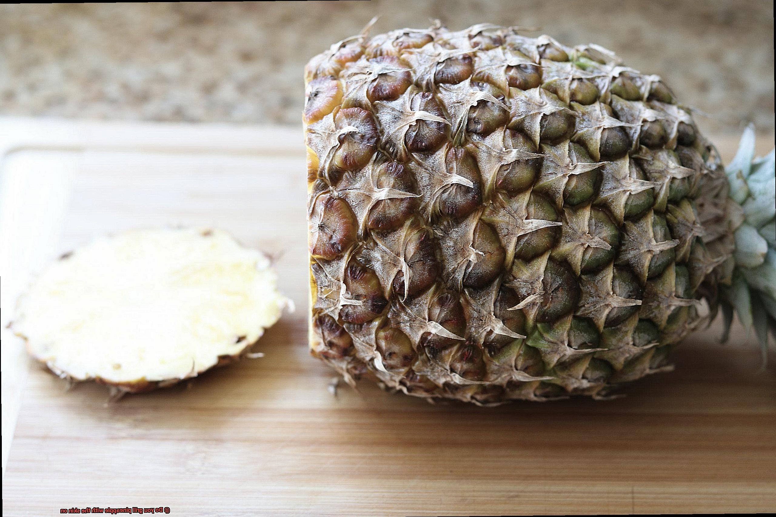 Do you grill pineapple with the skin on-4