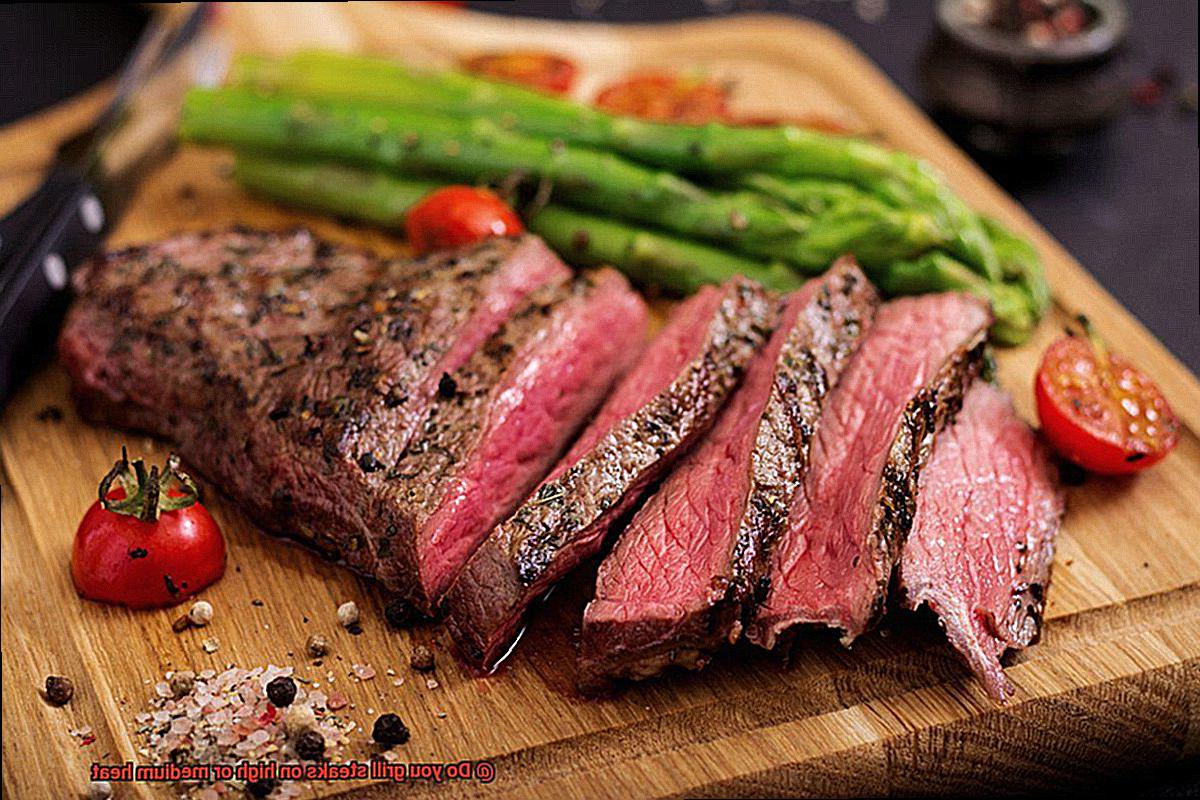 Do you grill steaks on high or medium heat-2