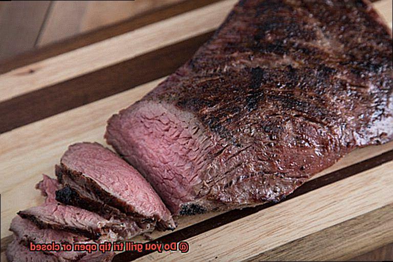 Do you grill tri tip open or closed-2