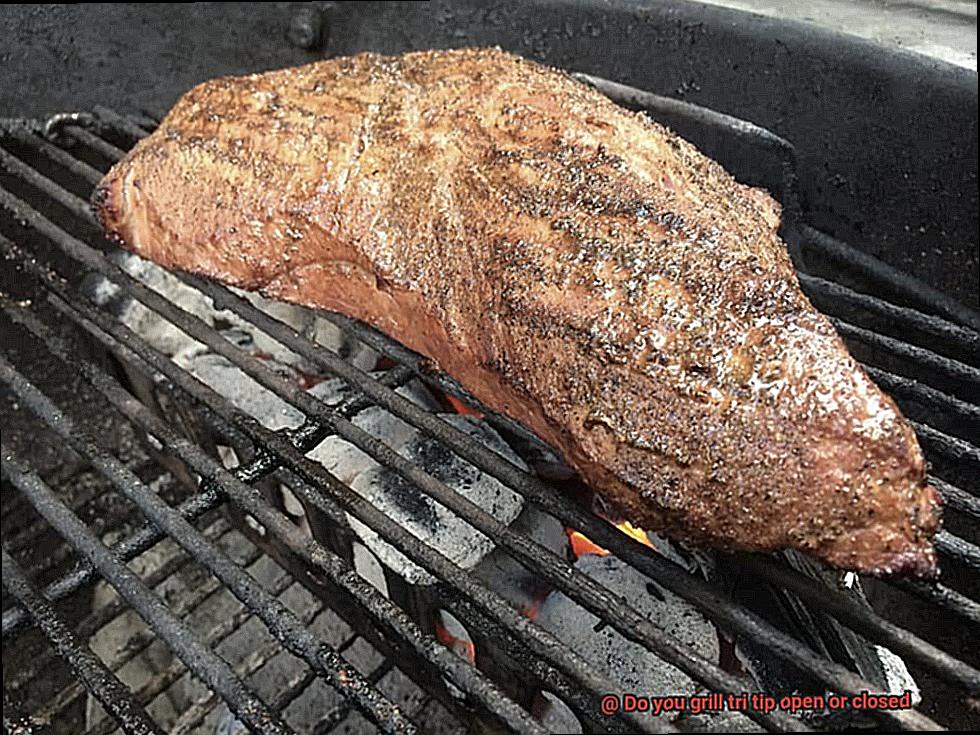Do you grill tri tip open or closed-5