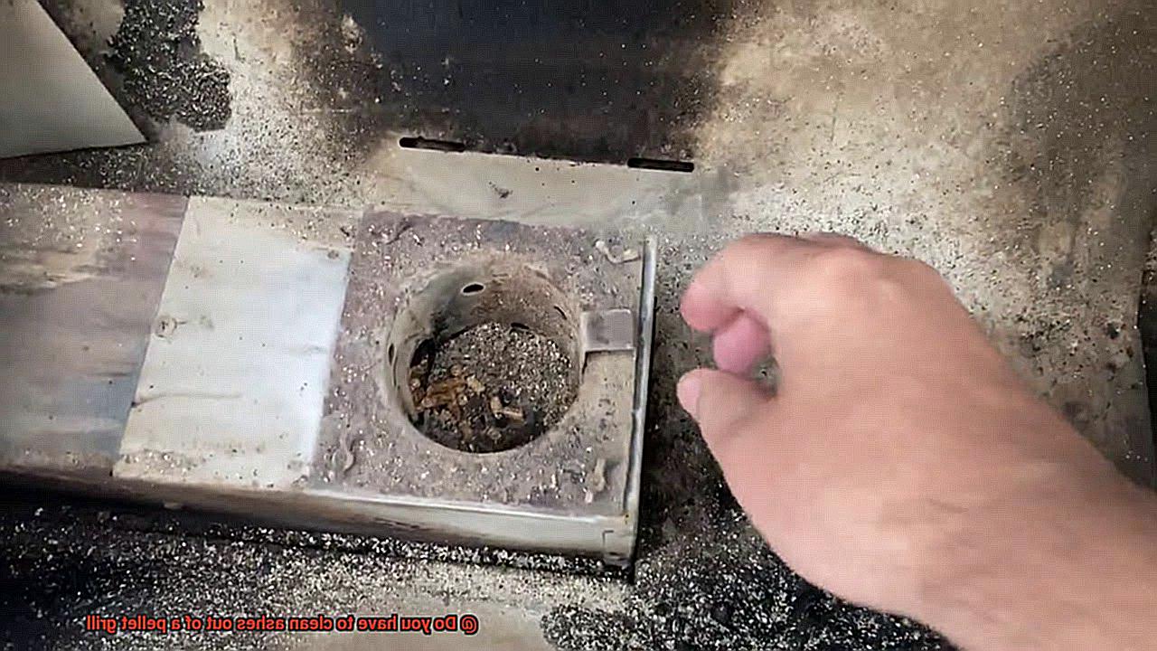 Do you have to clean ashes out of a pellet grill? Pastime Bar And Grill