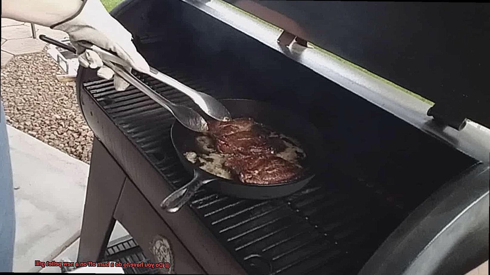 Do you have to do a burn off on a new pellet grill-3