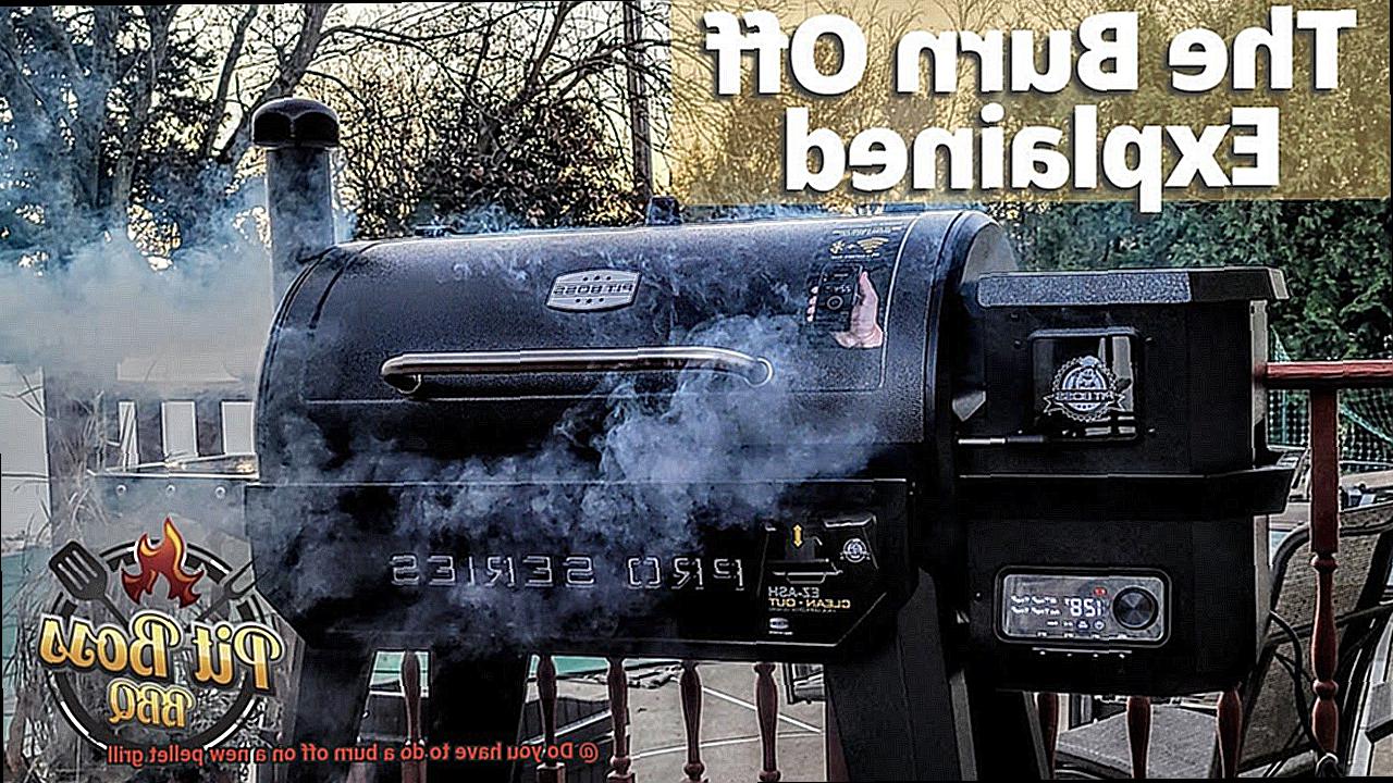 Do you have to do a burn off on a new pellet grill-8