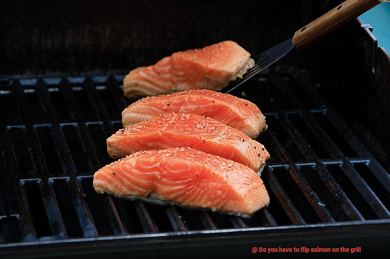 Do you have to flip salmon on the grill-6