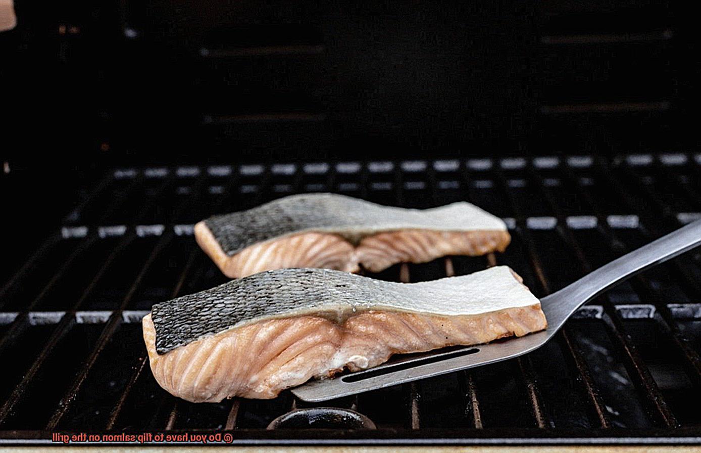 Do you have to flip salmon on the grill-5