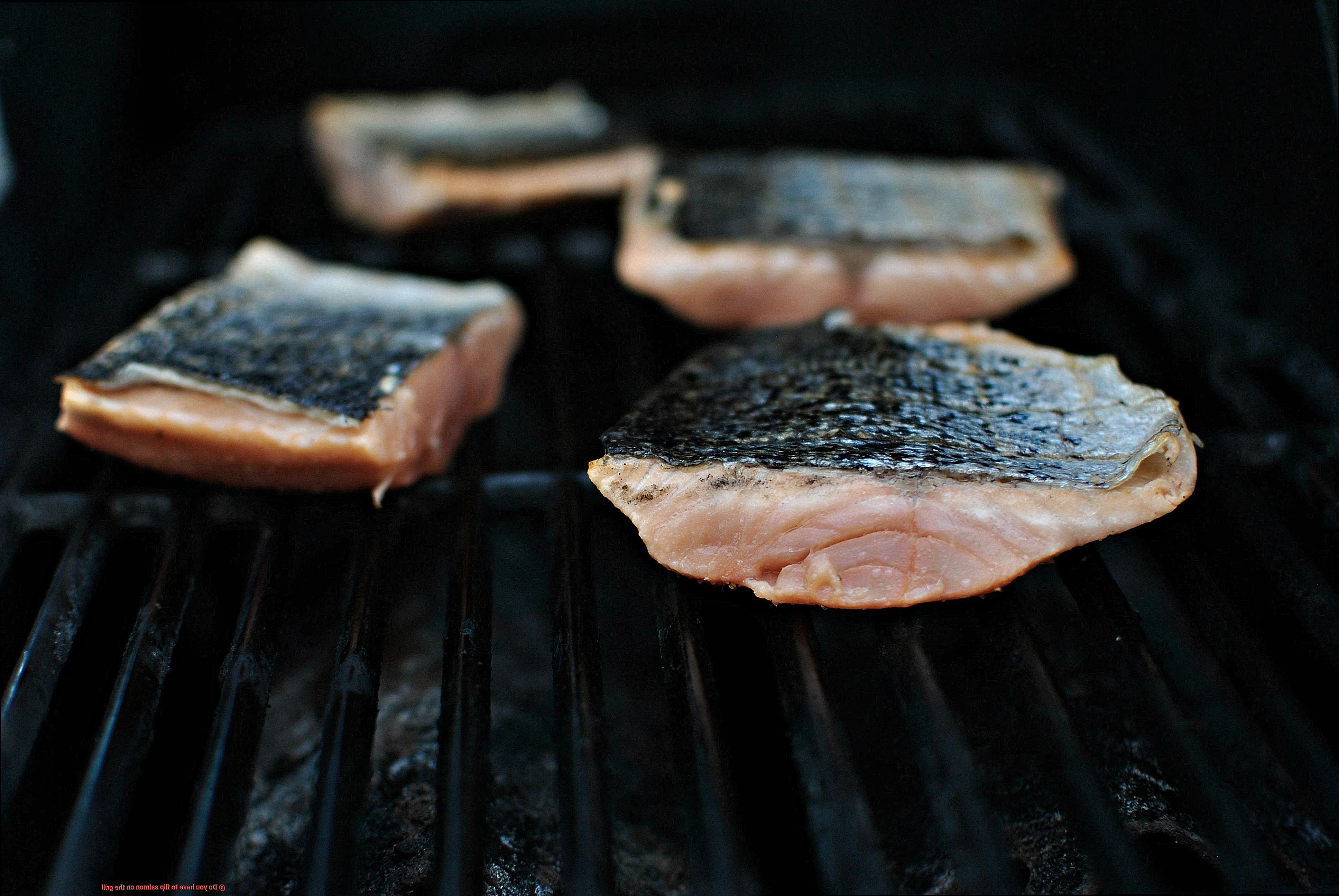 Do you have to flip salmon on the grill-8