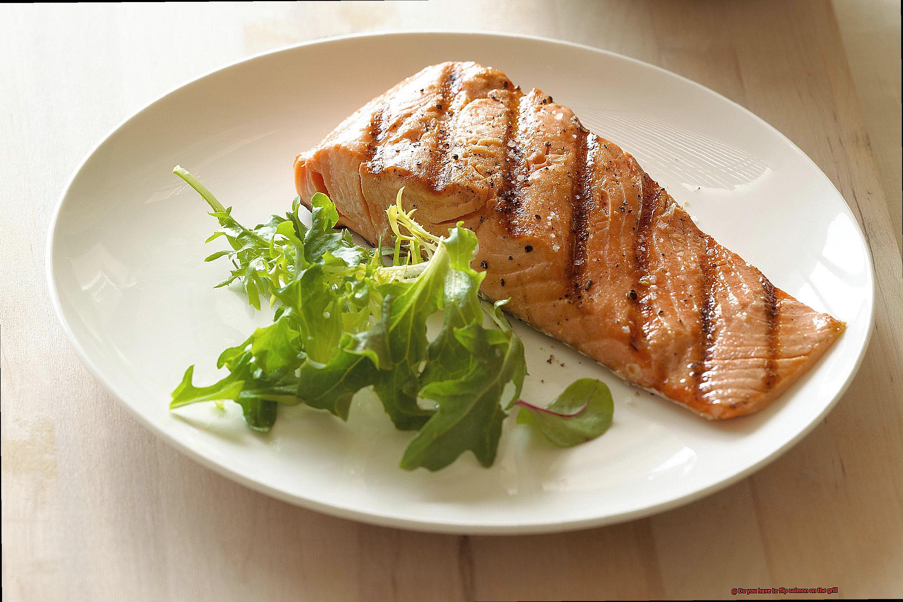 Do you have to flip salmon on the grill-4