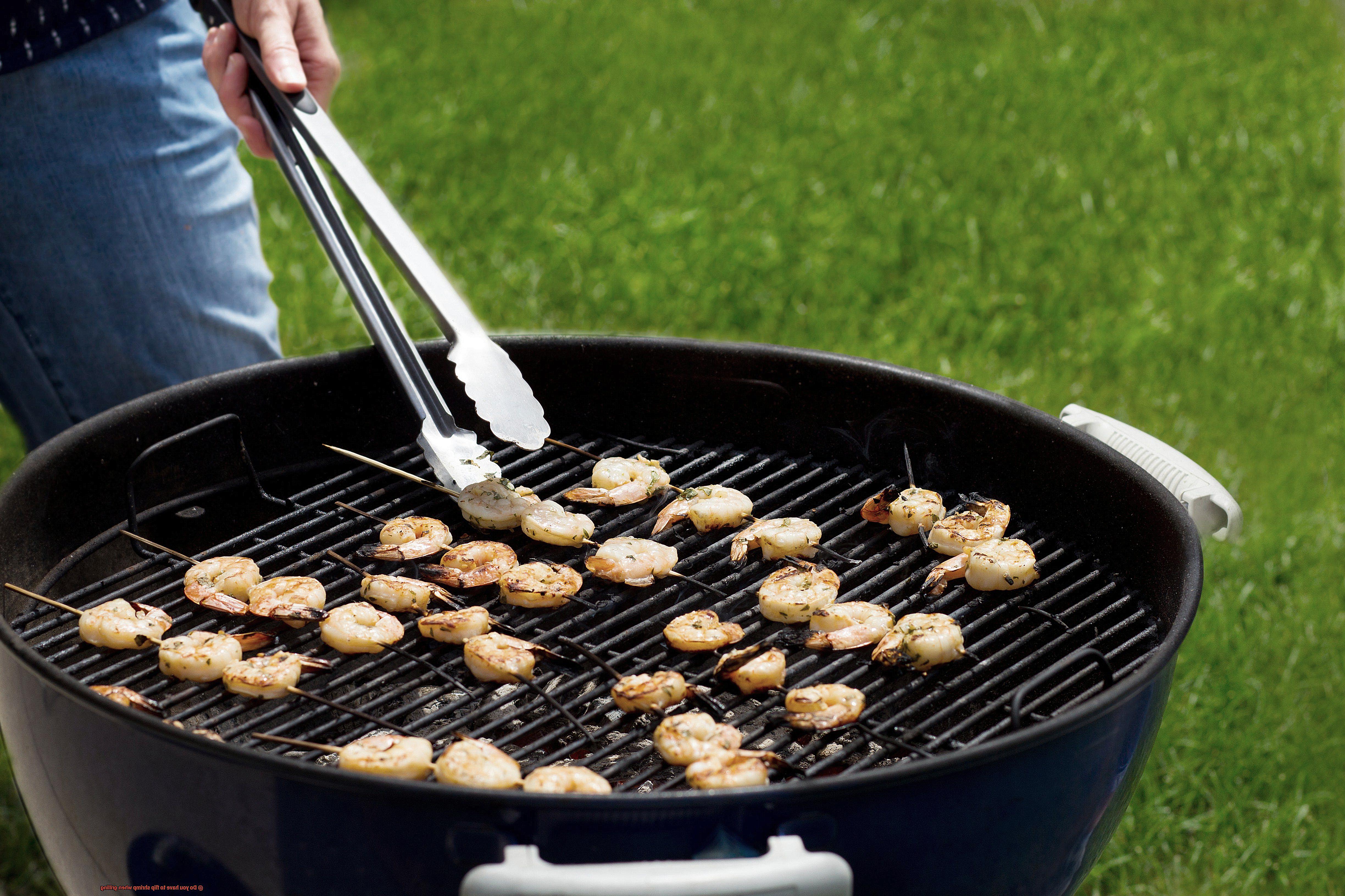 Do you have to flip shrimp when grilling-4