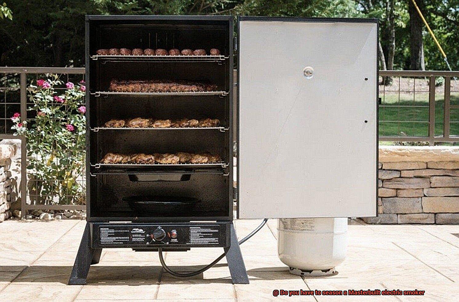 Do you have to season a Masterbuilt electric smoker-5