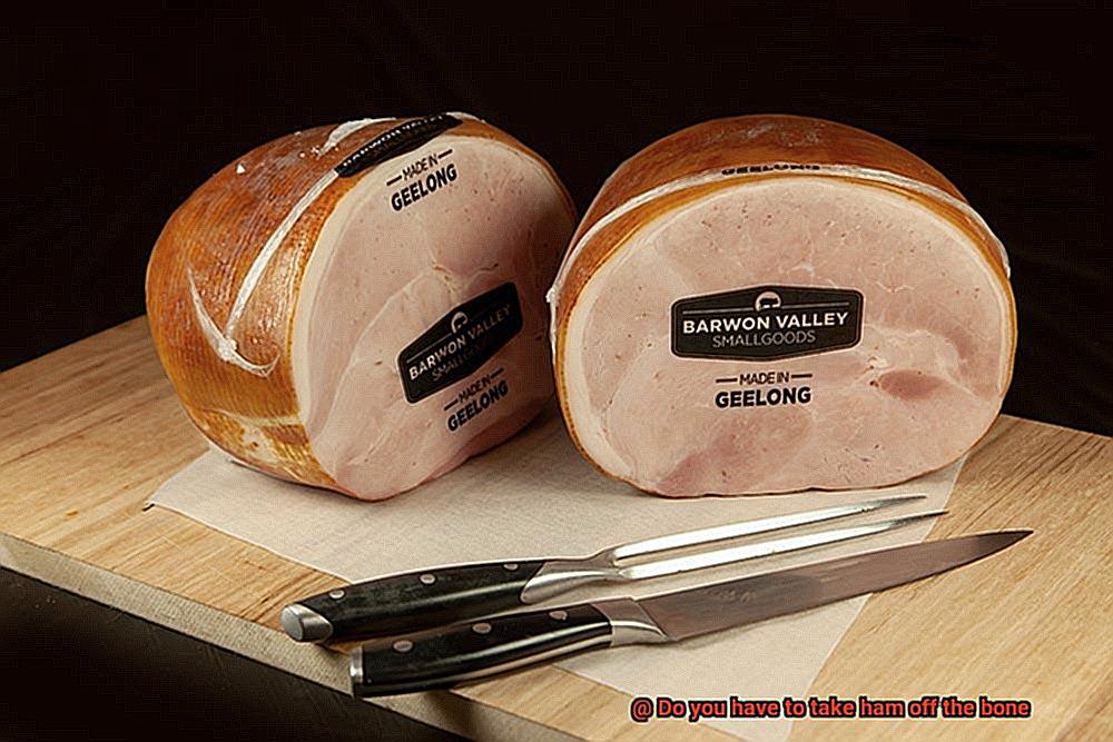 Do you have to take ham off the bone-3