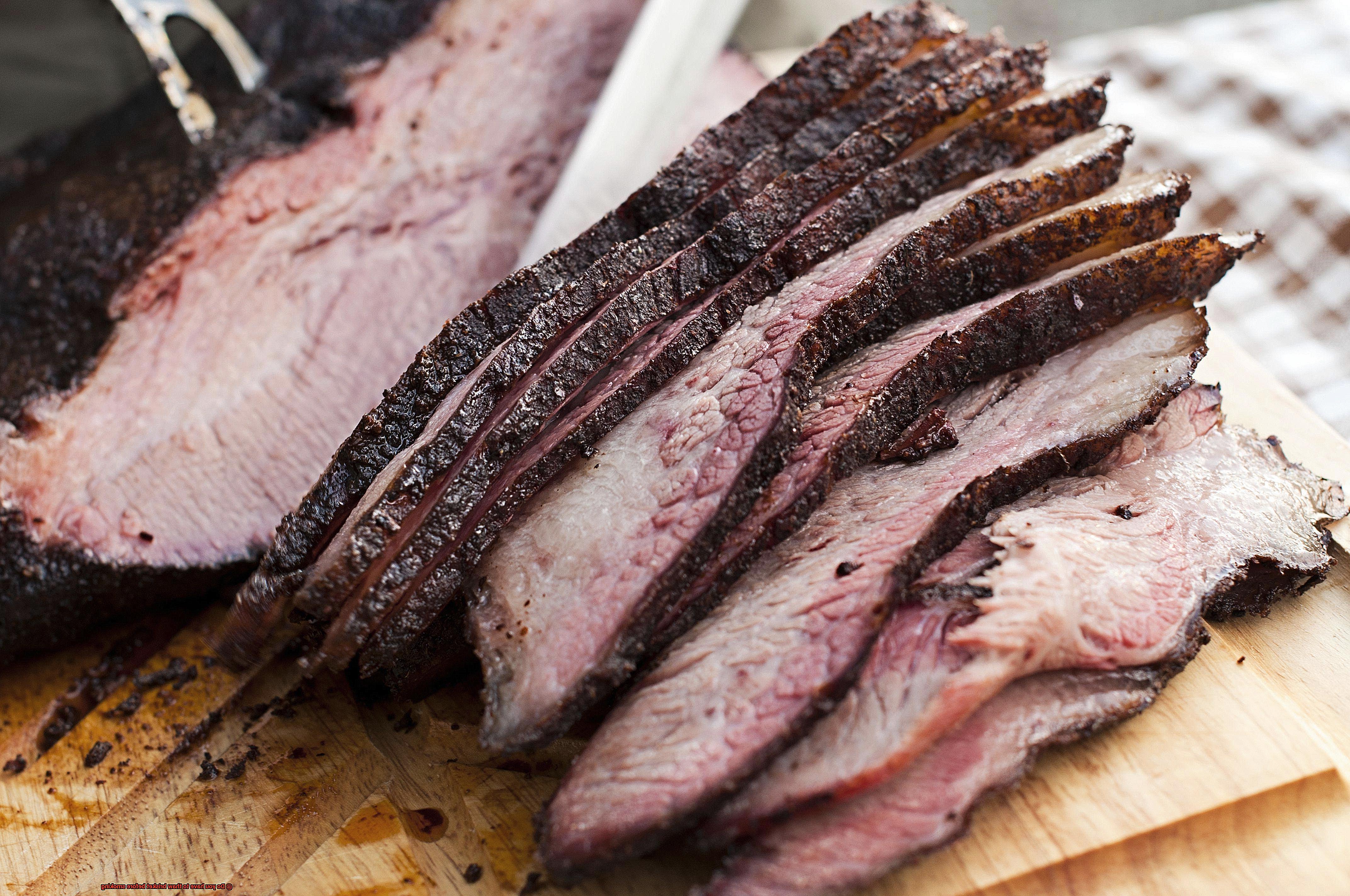 Do you have to thaw brisket before smoking-3
