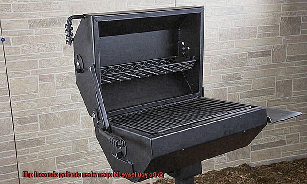 Do you leave lid open when starting charcoal grill-6
