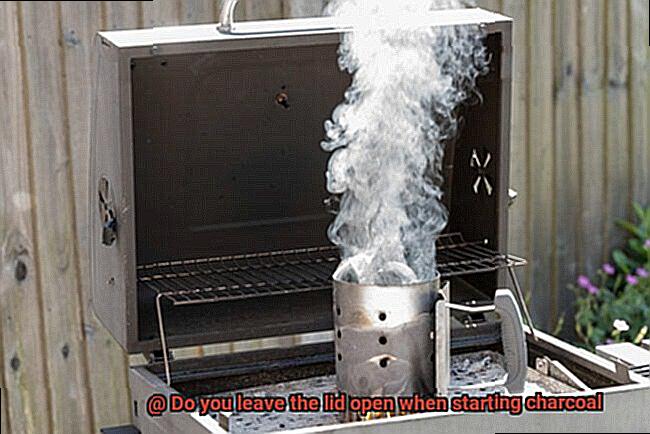 Do you leave the lid open when starting charcoal-2