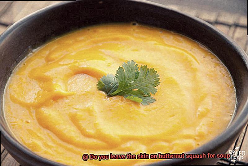 Do you leave the skin on butternut squash for soup-7