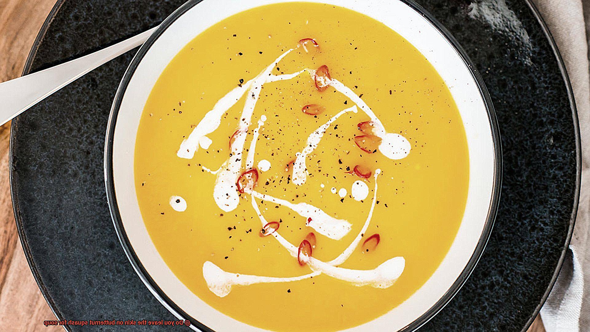 Do you leave the skin on butternut squash for soup-6