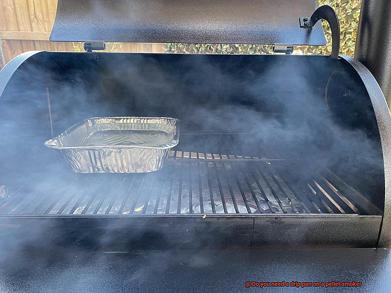 Do you need a drip pan on a pellet smoker-7