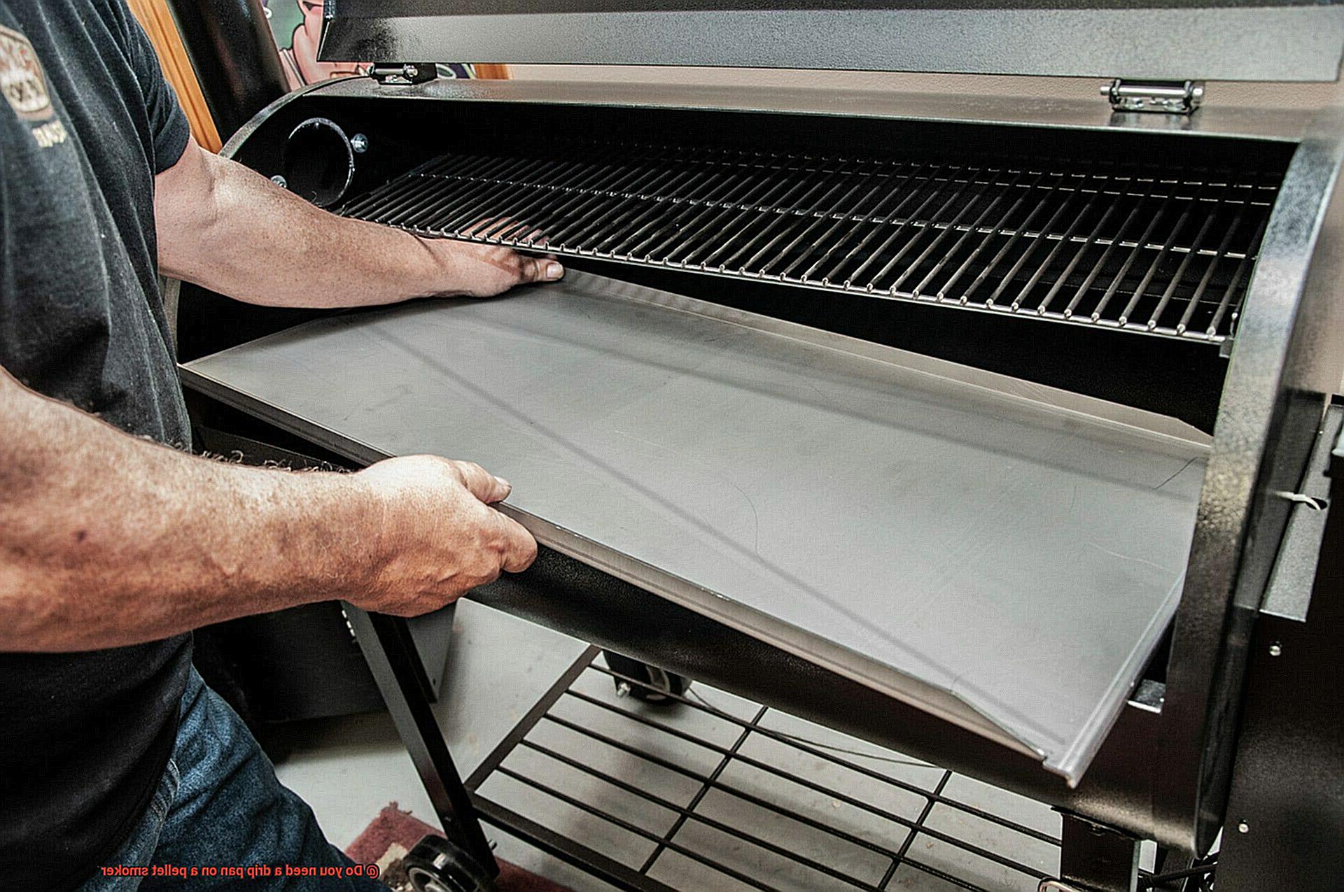 Do you need a drip pan on a pellet smoker-5