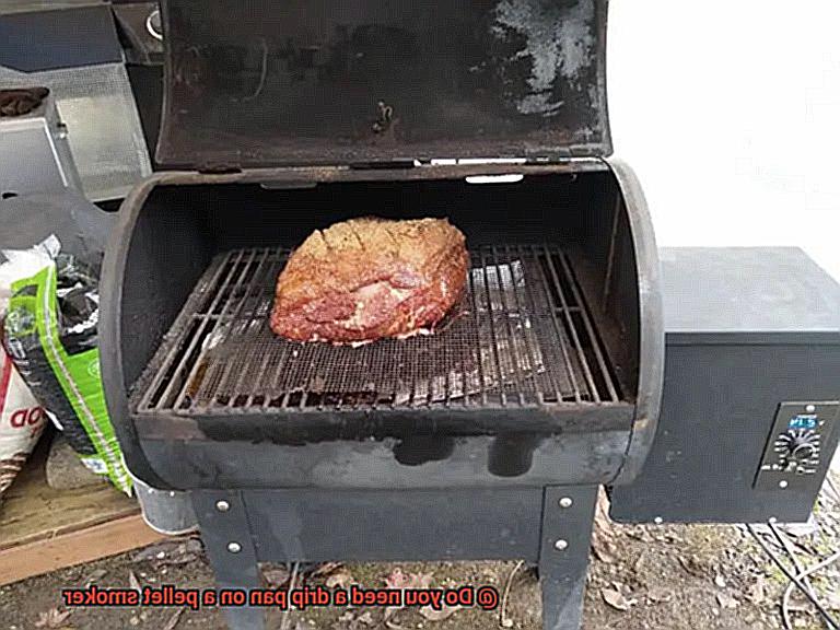 Do you need a drip pan on a pellet smoker-8