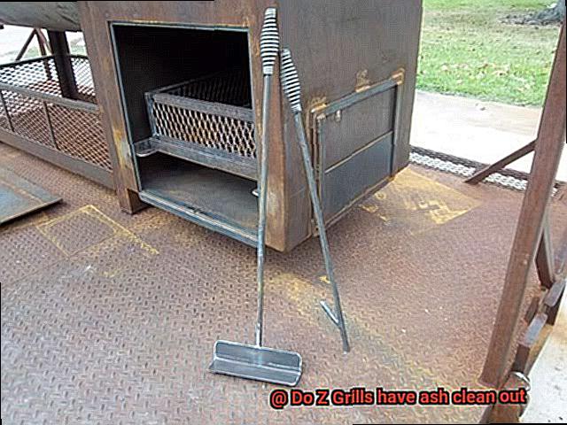 Do Z Grills have ash clean out-2