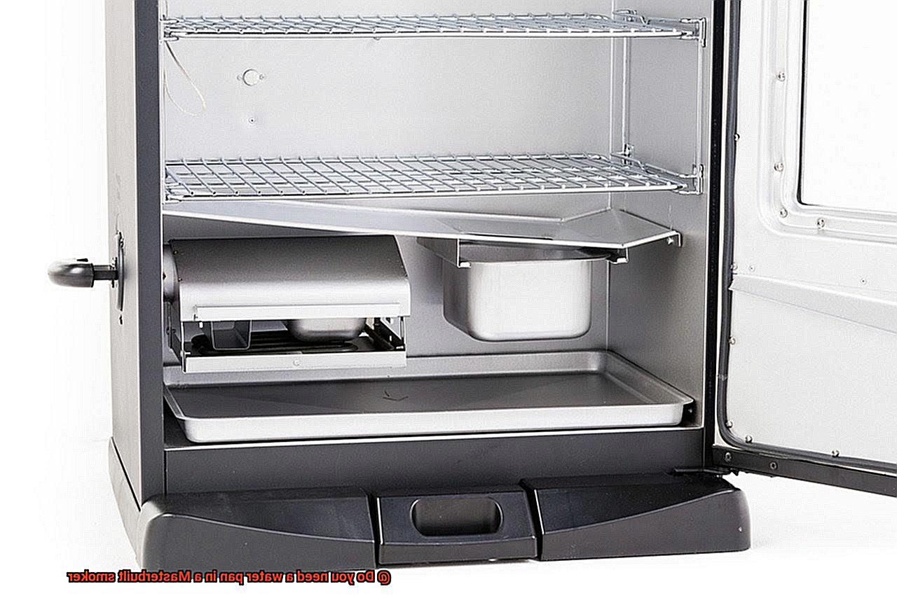 Do you need a water pan in a Masterbuilt smoker-3