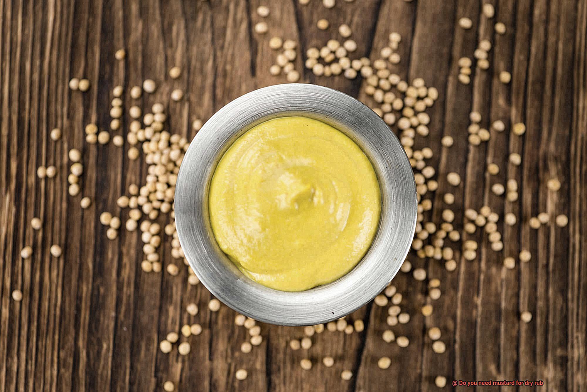 Do you need mustard for dry rub-2