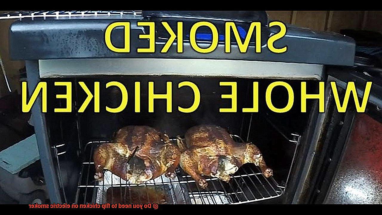 Do you need to flip chicken on electric smoker-4