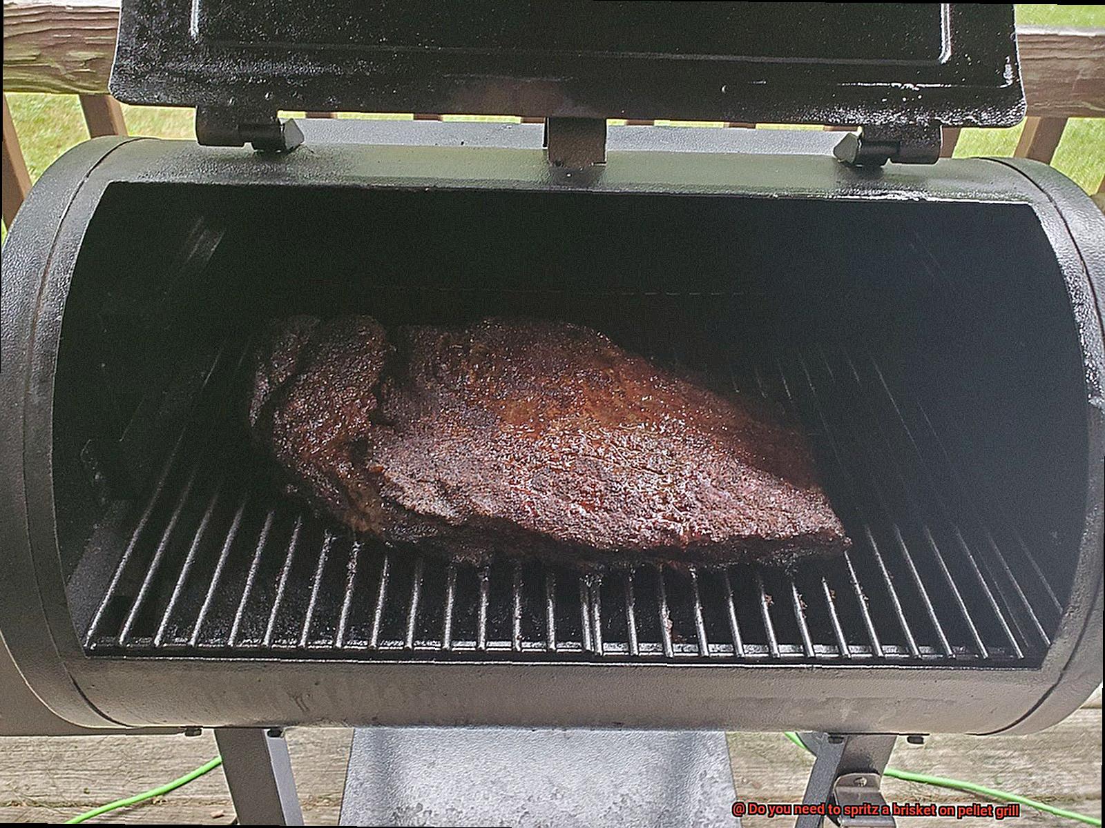 Do you need to spritz a brisket on pellet grill-3